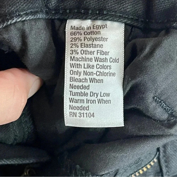 Crown & Ivy Women's Black High Rise Denim Skinny Jeans Size 10R - Picture 10 of 11